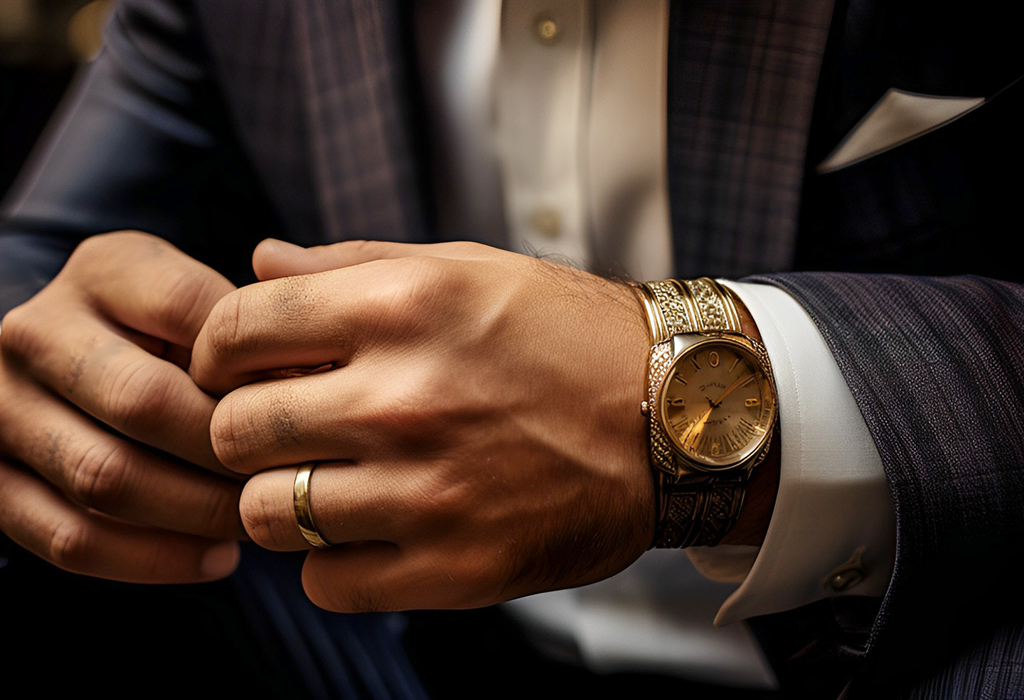 matching different metals in outfit